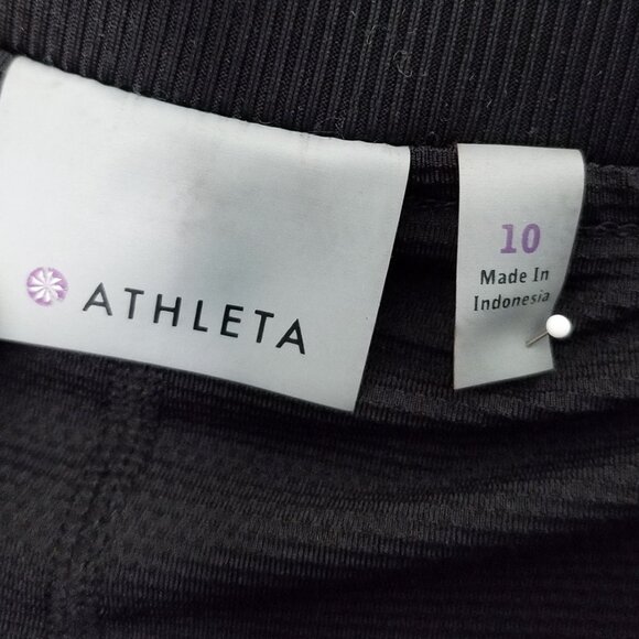 Athleta Midtown Skort Black Size 10 Inner Shorts A Line Athleisure Sporty Active - Picture 8 of 15